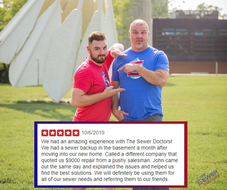 Slide of The Sewer Doctors