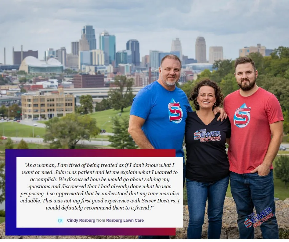 Slide of The Sewer Doctors