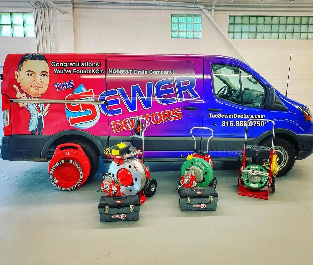 Slide of The Sewer Doctors