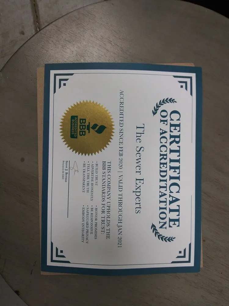 Slide of The Sewer Experts