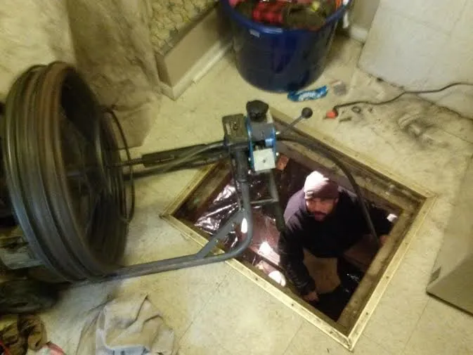 Slide of The Sewer Man