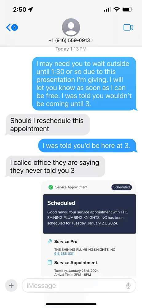 Slide of The Shining Plumbing Knights