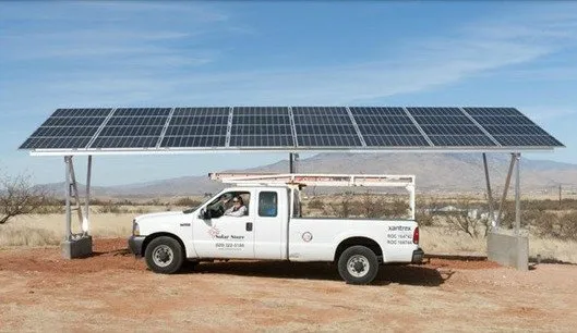 Slide of The Solar Store