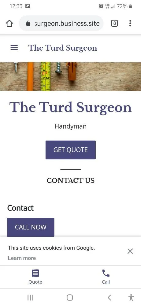 Slide of The Turd Surgeon