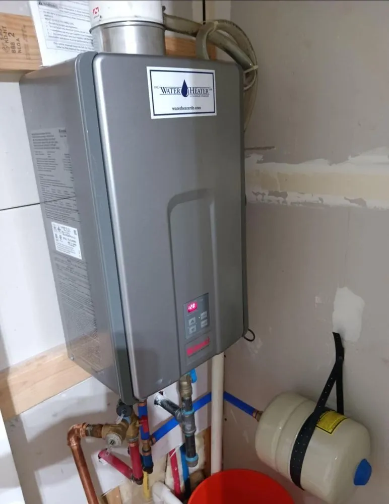 Slide of The Water Heater Company