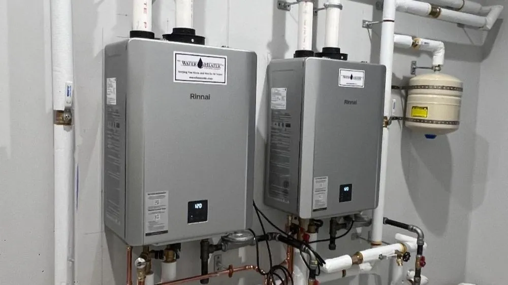 Slide of The Water Heater Company