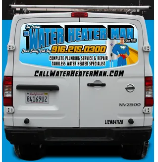 Slide of The Water Heater Man
