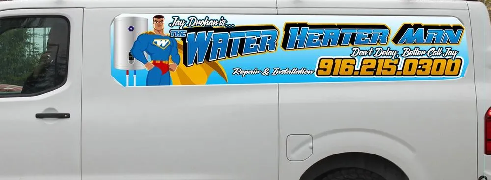 Slide of The Water Heater Man