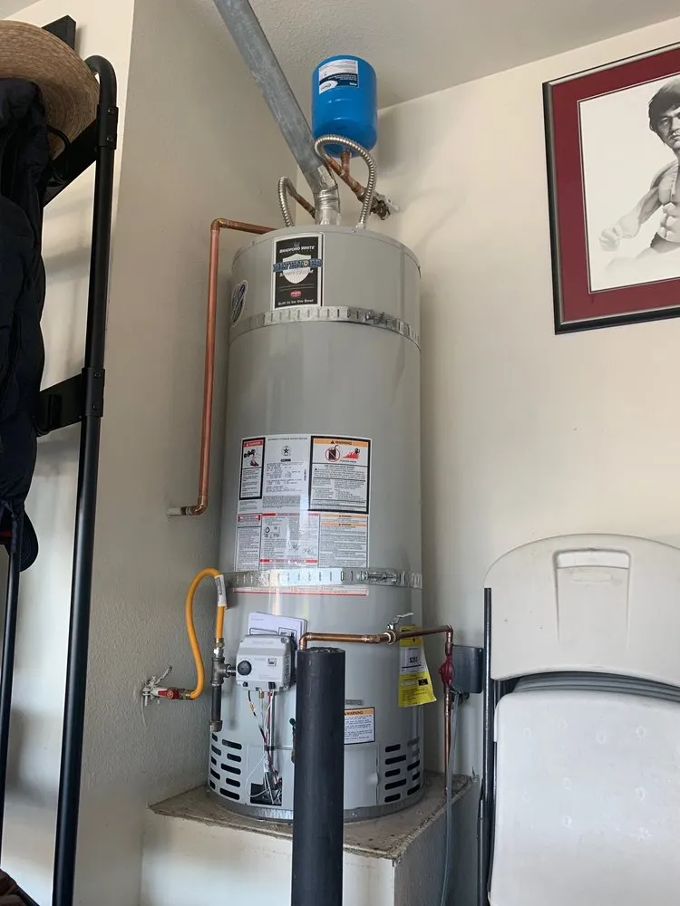 Slide of The Water Heater Man