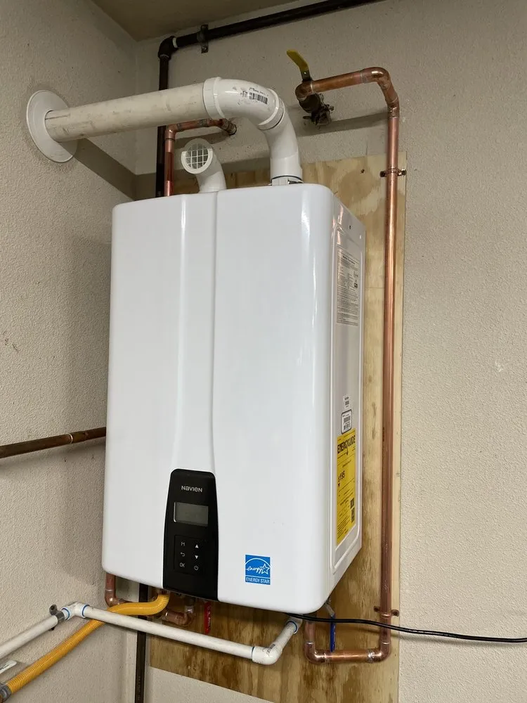 Slide of The Water Heater Man