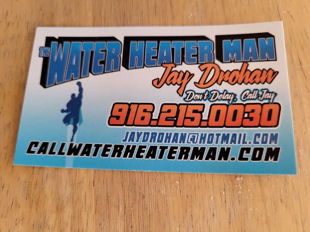 Slide of The Water Heater Man