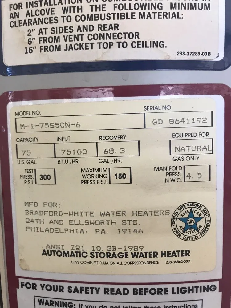 Slide of The Water Heater Man