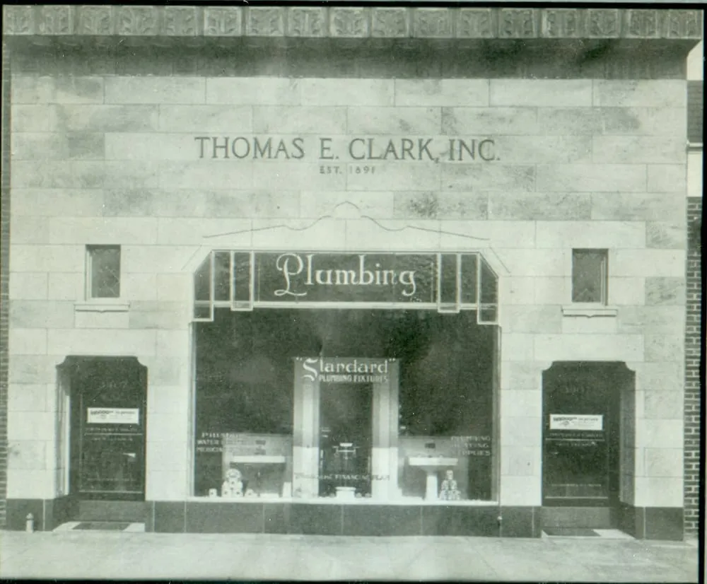 Slide of Thomas E Clark