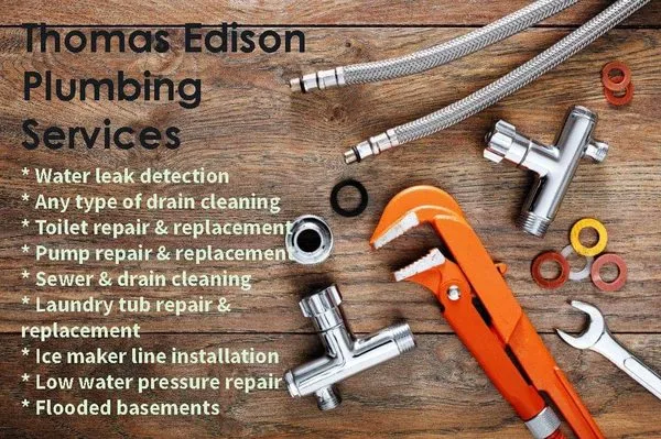 Thomas Edison Home Improvement Logo