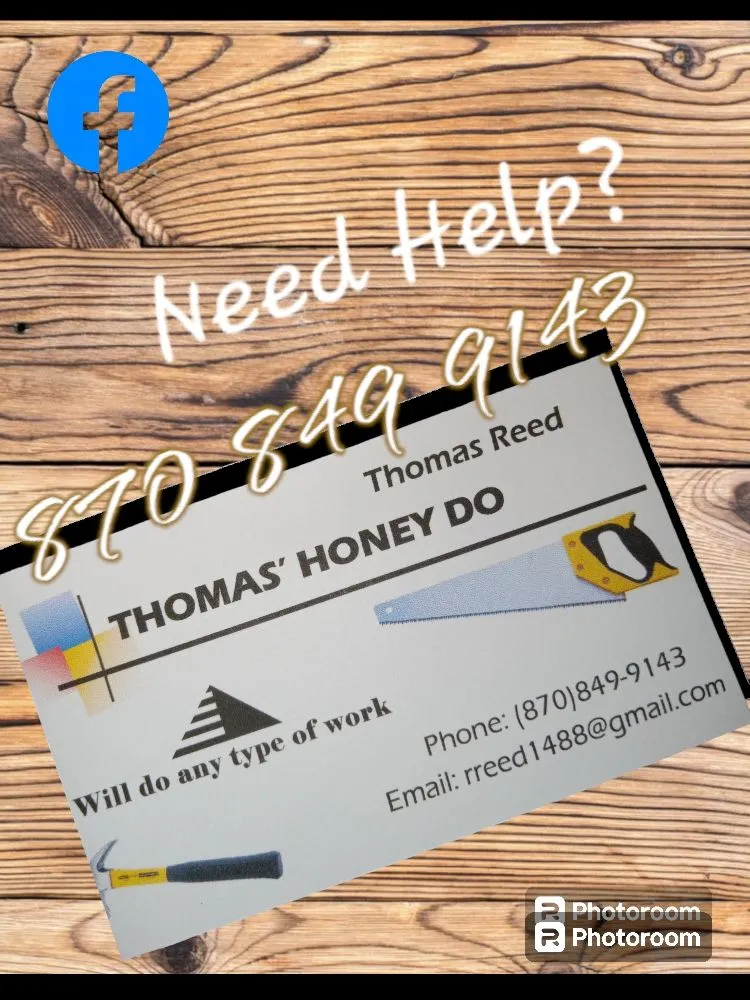 Slide of Thomas' Honey Do