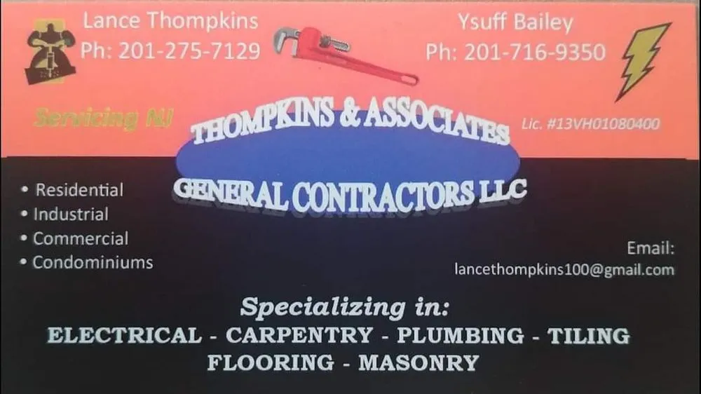 Slide of Thompkins & Associates General Contractors