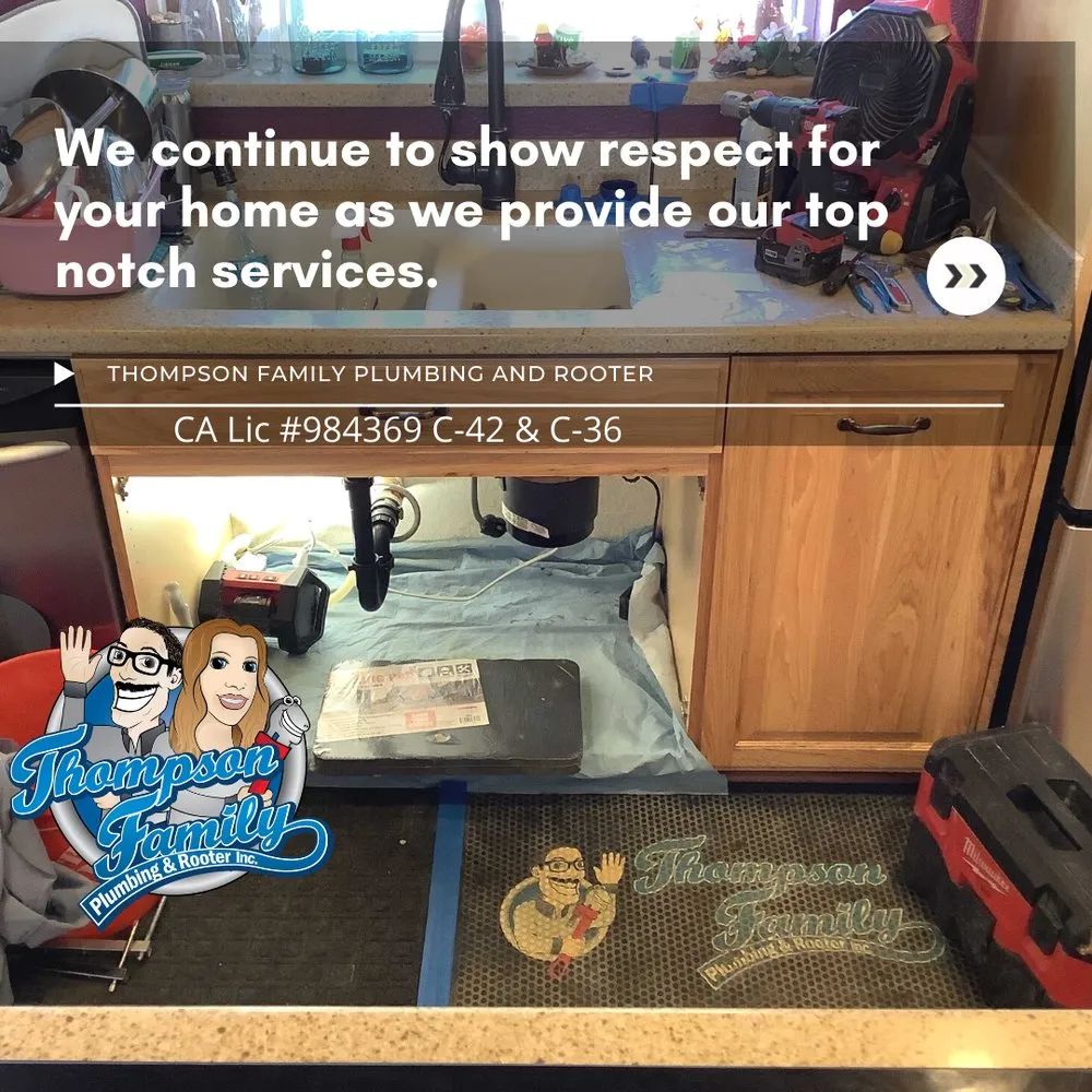 Top-rated pipe repair service in Redlands, CA - Thompson Family Plumbing & Drain