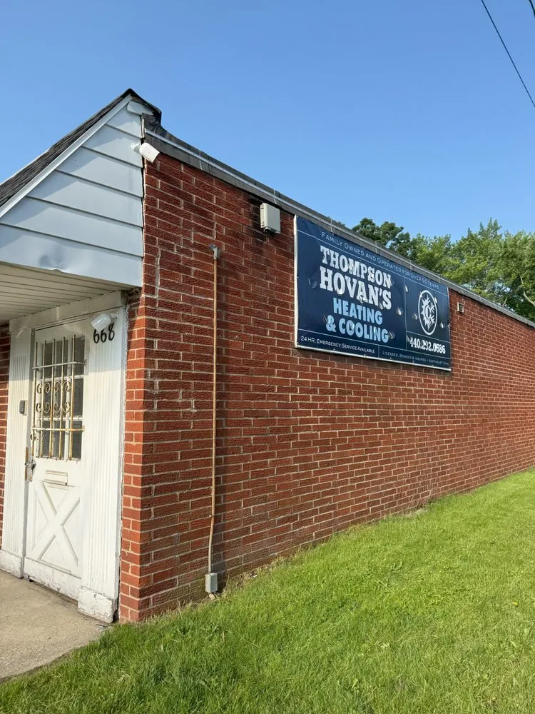 Slide of Thompson Hovans Heating and Cooling