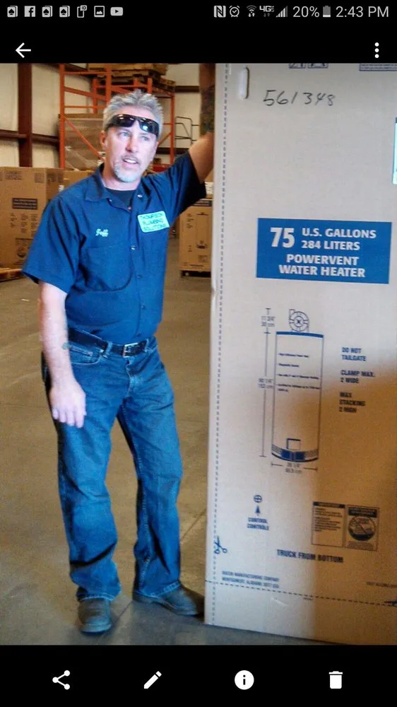 Affordable water heater service experts serving Prescott, AZ - Thompson's Plumbing Solutions