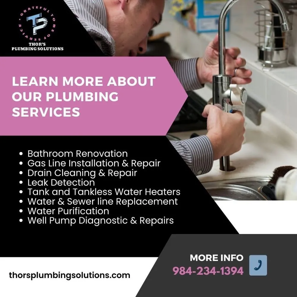 Slide of Thor's Plumbing Solutions