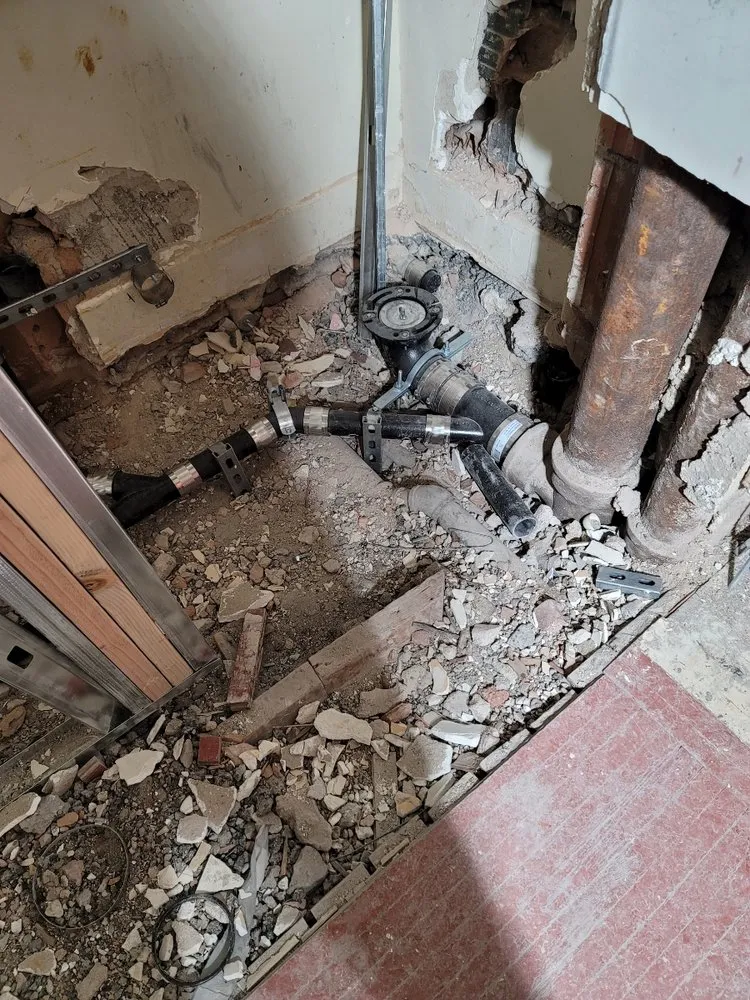 Slide of Three Daughter’s Construction