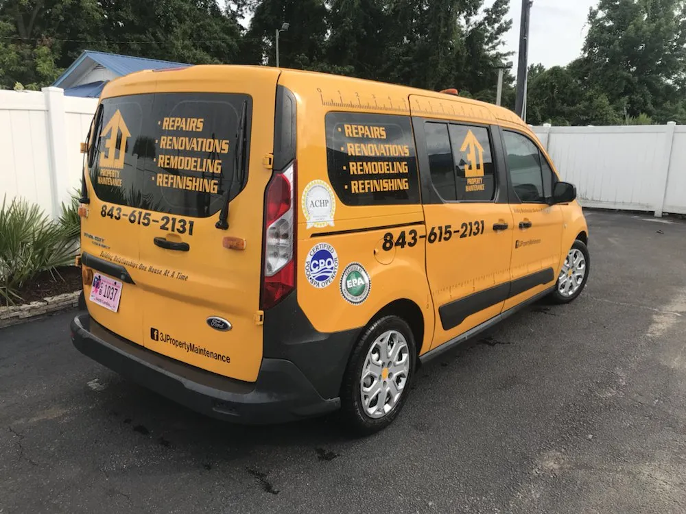 Slide of Three J Property Maintenace