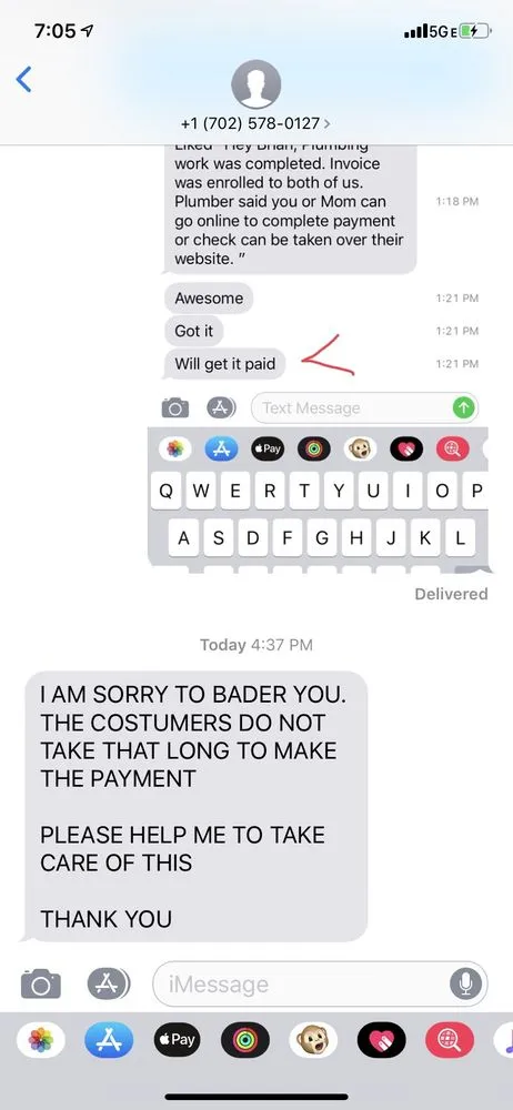 Slide of Tiburcio's Plumbing