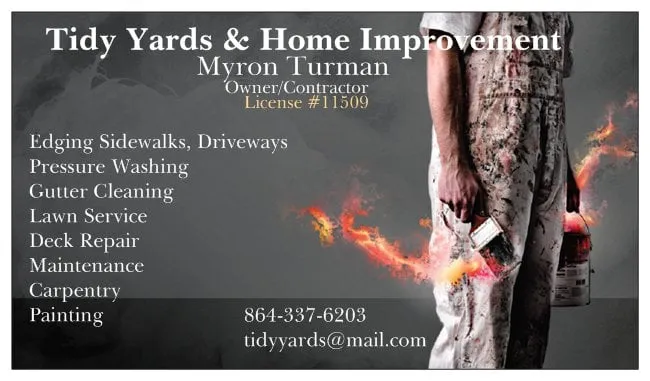 Slide of Tidy Yards $ Home Improvement