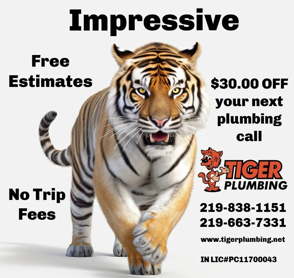 Slide of Tiger Plumbing