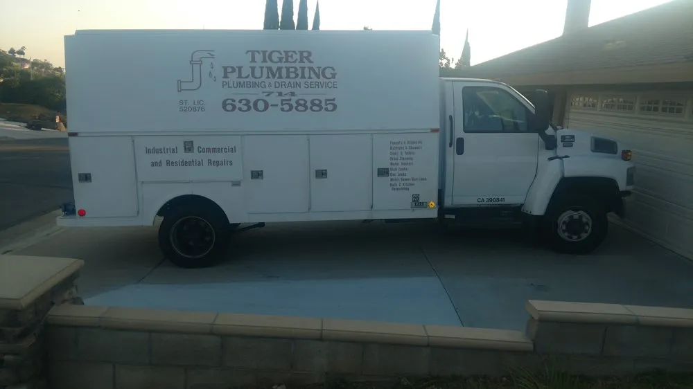 Slide of Tiger Plumbing