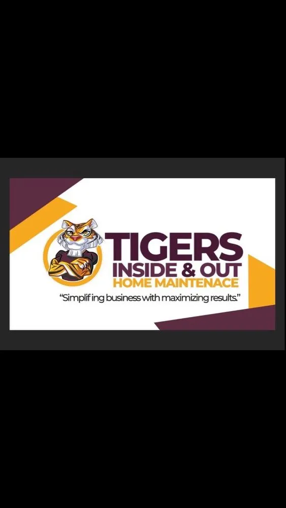 Slide of Tigers Inside & Out Home Maintenance
