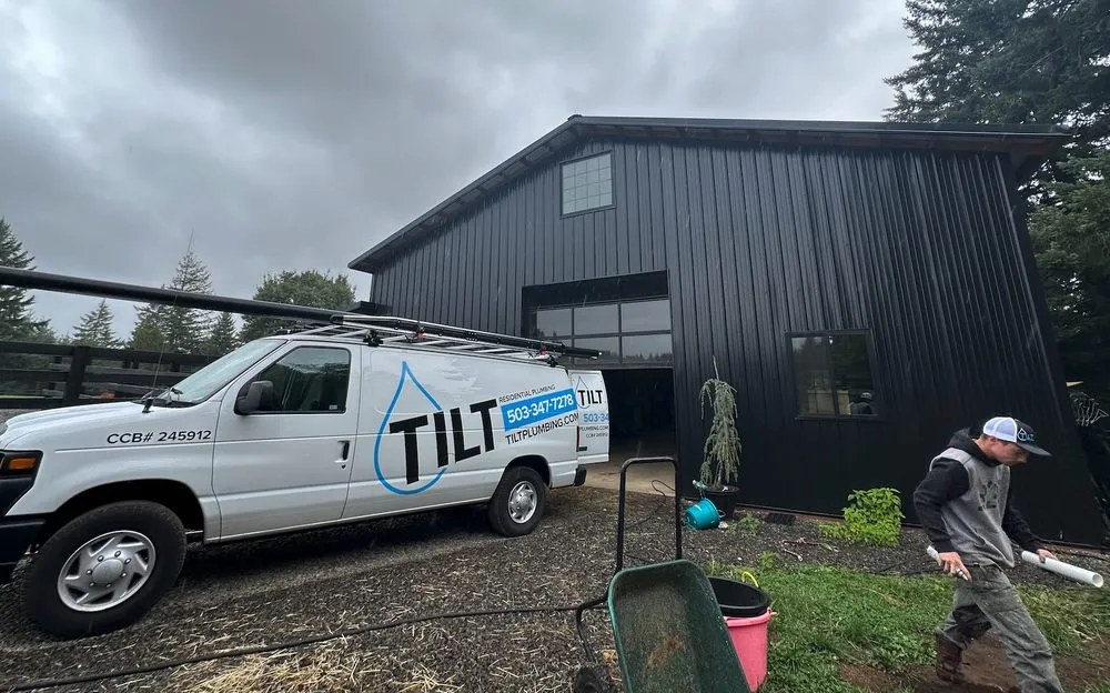 Slide of Tilt Plumbing