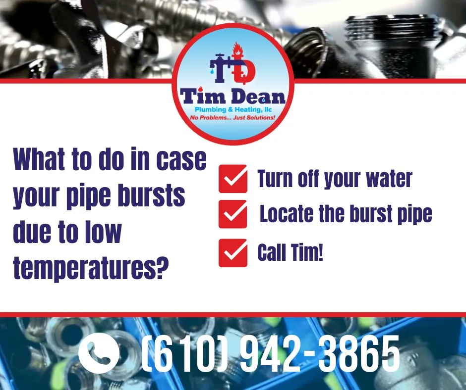 Quality emergency plumbing in Glenmoore, PA by Tim Dean Plumbing & Heating