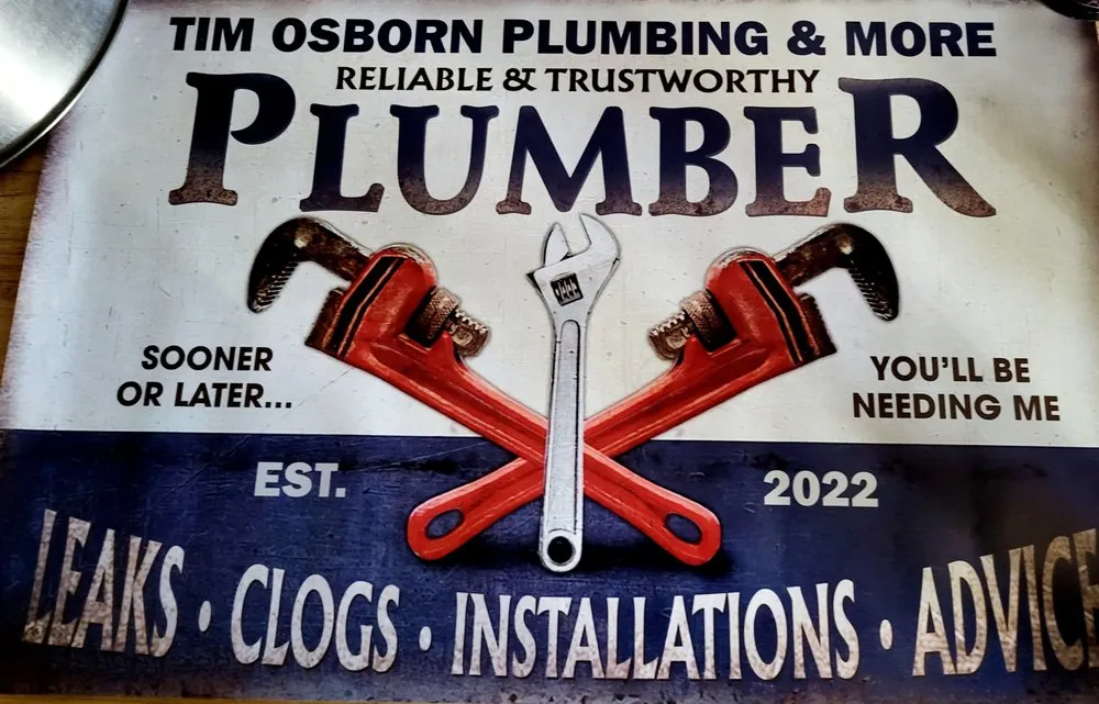 Slide of Tim Osborn Plumbing and More