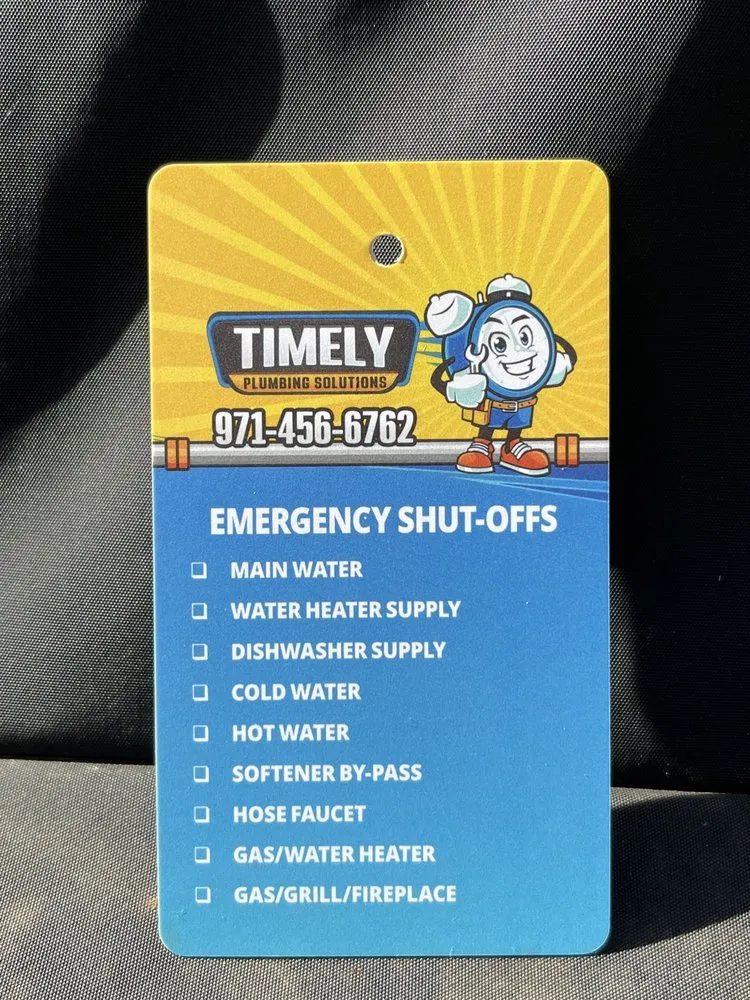 Slide of Timely Plumbing Solutions