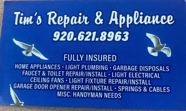 Tim's Repair and Appliance