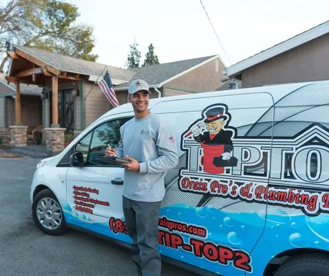 Tip Top Drain Pros & Plumbing Experts Logo