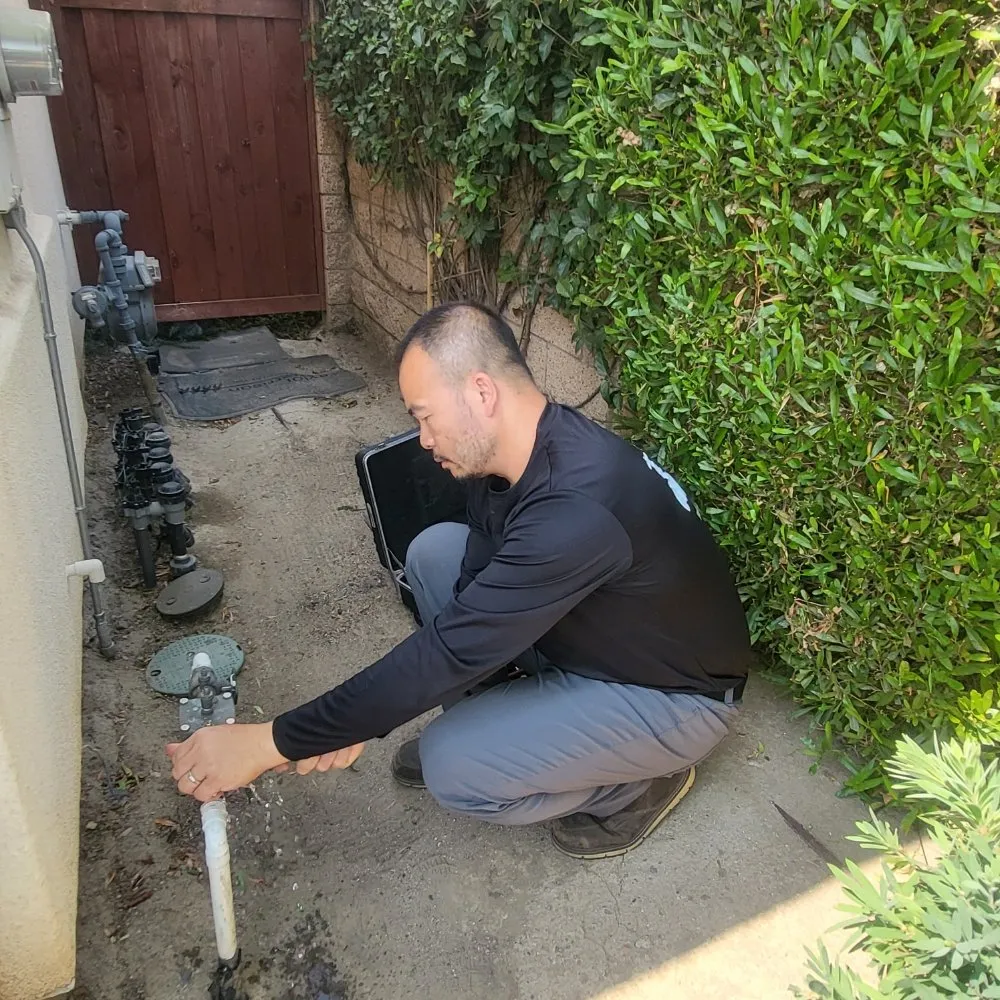 Slide of Titan Backflow Testing and Repair