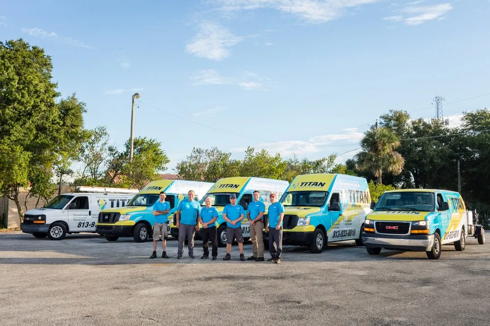 Slide of Titan Plumbing and Electric