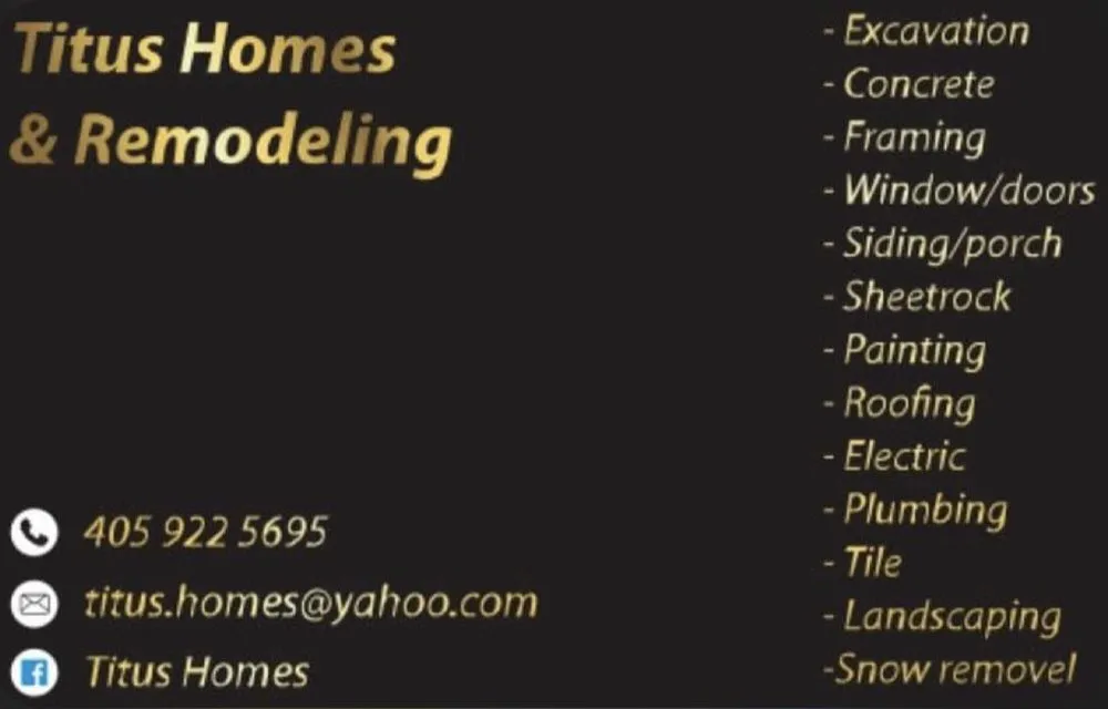 Slide of Titus Homes