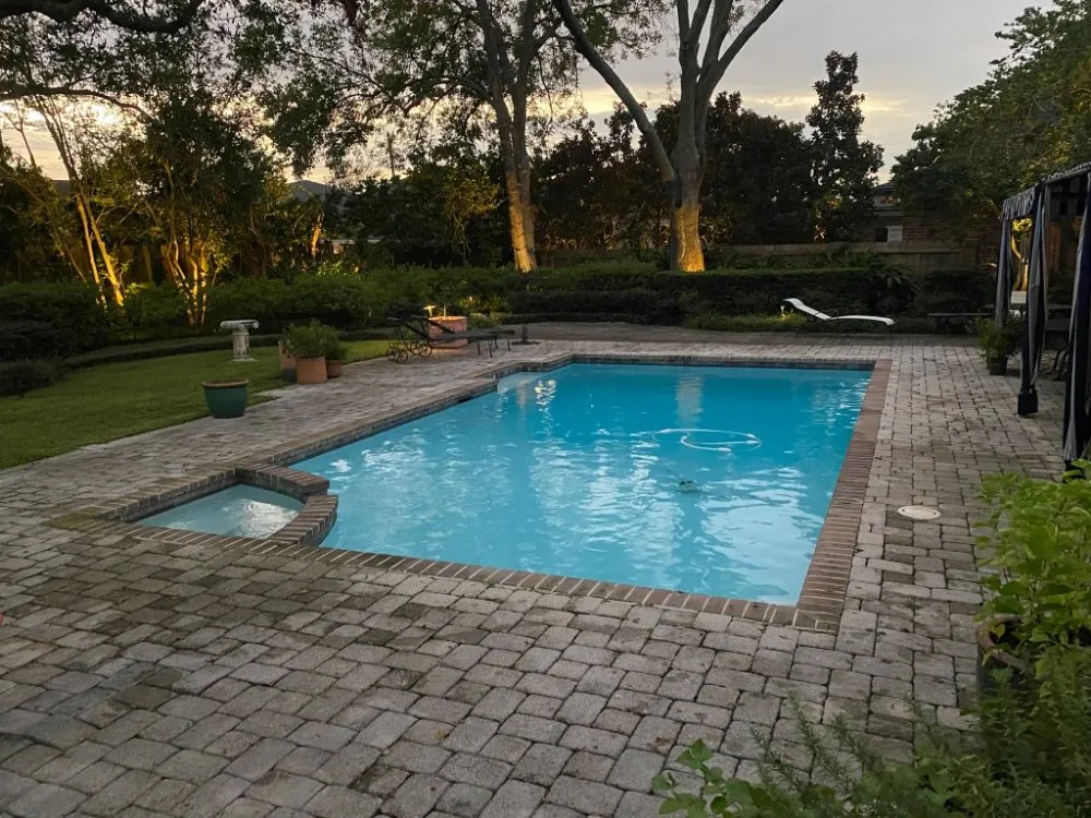 Slide of TK Pool Services