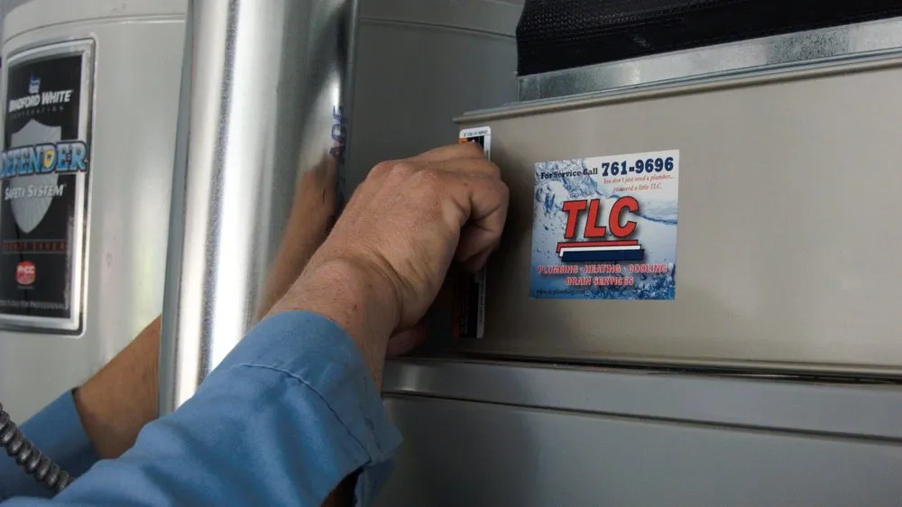 Slide of TLC Plumbing Heating Cooling Electrical 