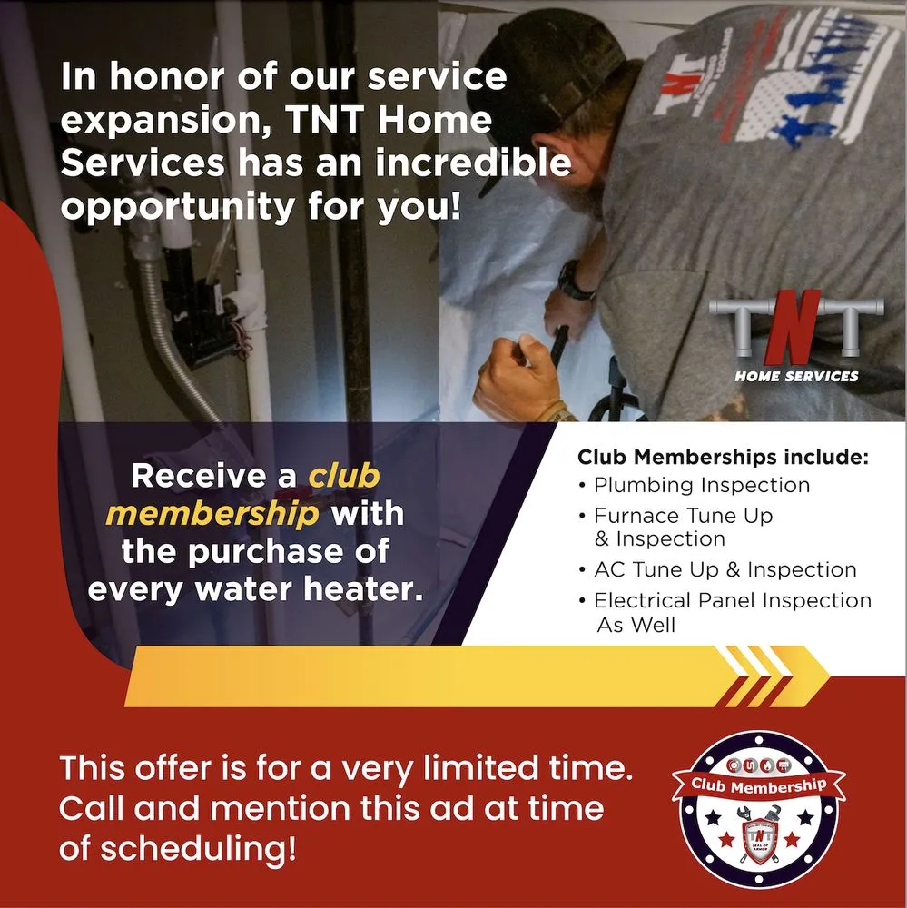 Slide of TNT Air Conditioning Heating and Plumbing - Firestone