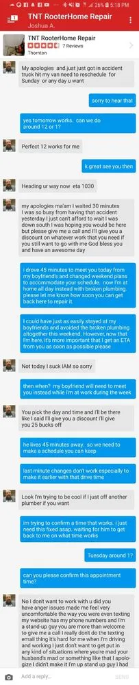 Slide of TNT RooterHome Repair