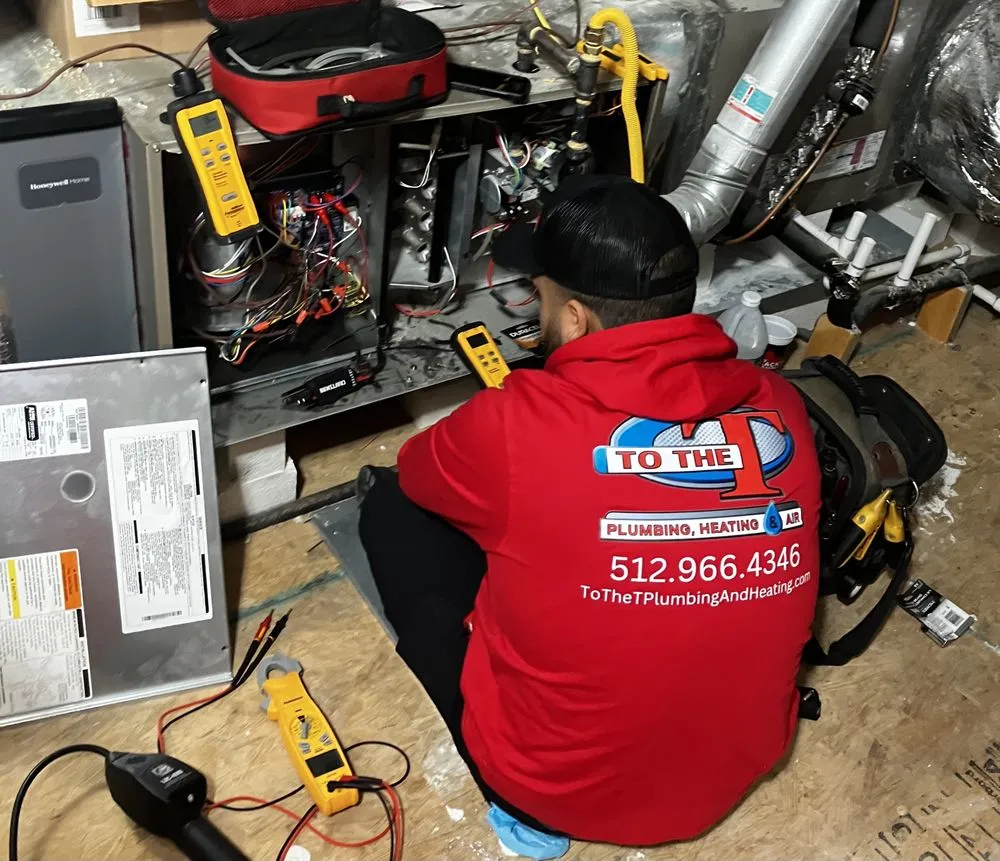 Slide of To The T Plumbing, Heating & Air