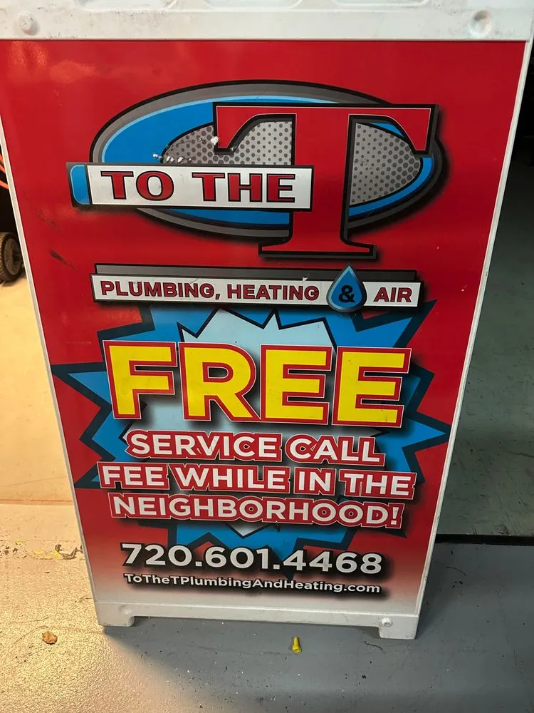 Slide of To The T Plumbing, Heating & Air