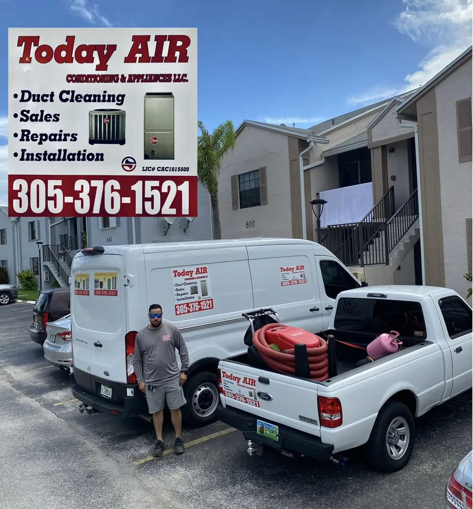 Slide of Today Air Conditioning & Appliance