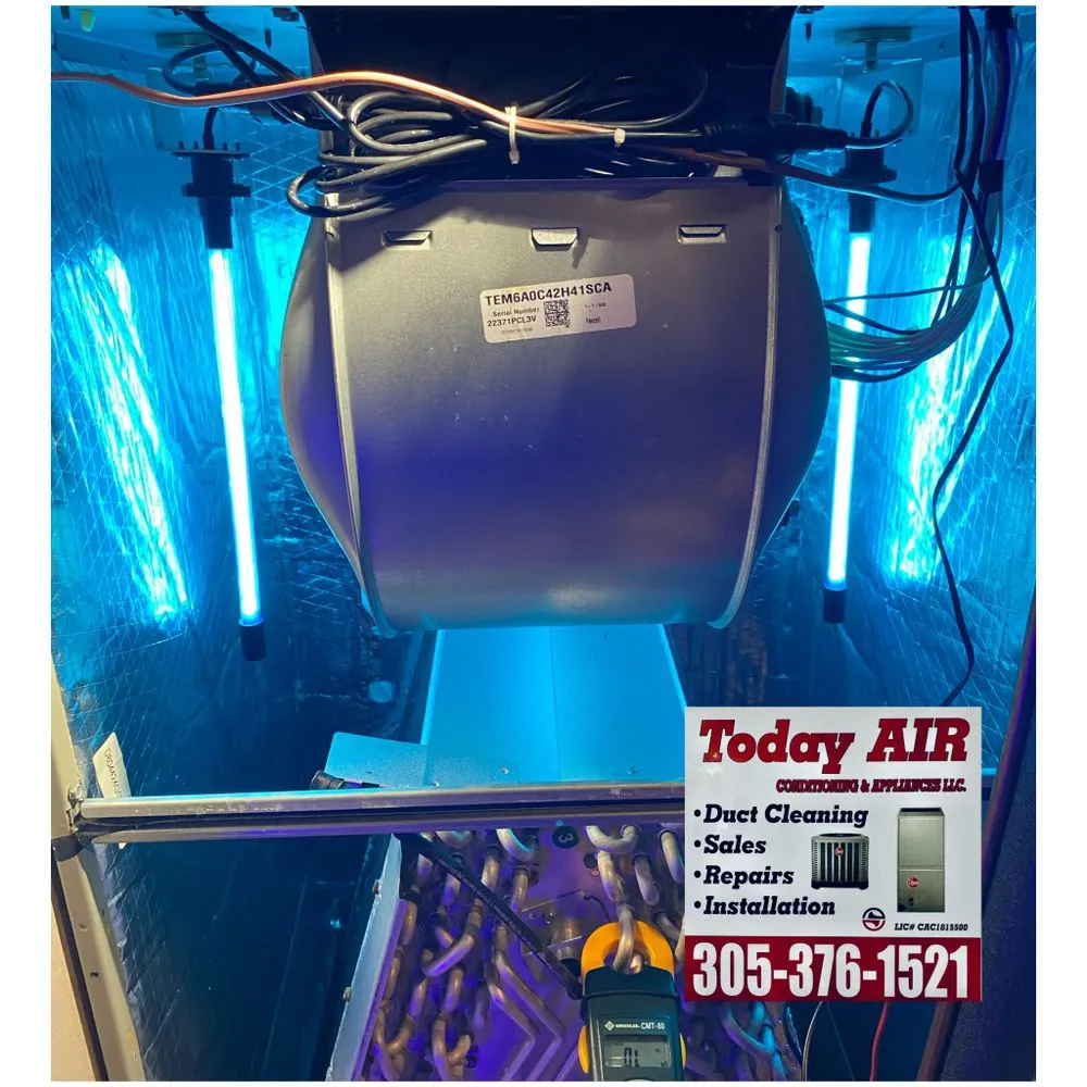 Slide of Today Air Conditioning & Appliance