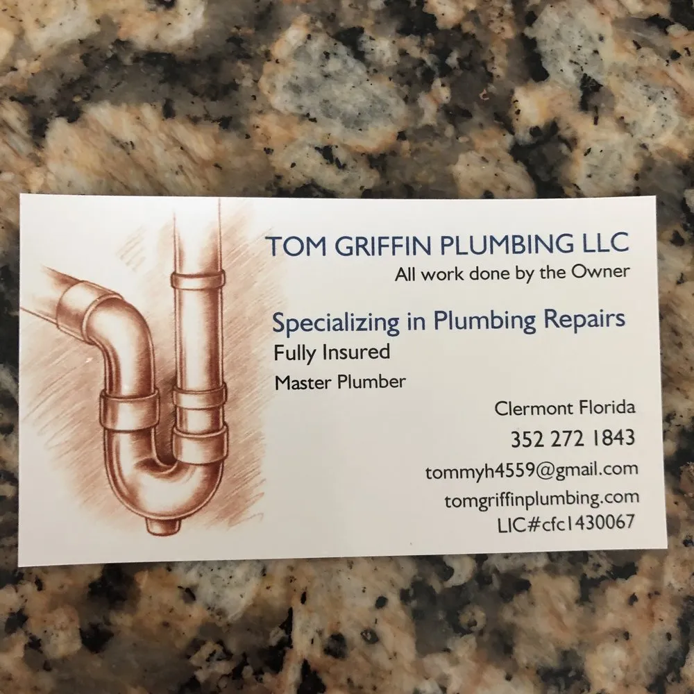 Slide of Tom Griffin Plumbing