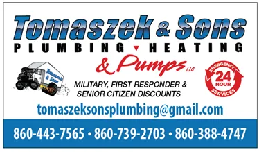 Slide of Tomaszek & Sons Plumbing Heating & Pumps